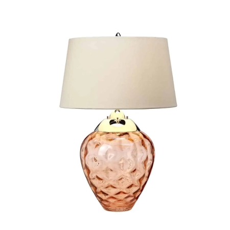 Lampa stołowa Samara łososiowa QN-SAMARA-TL-SLM - Quintiesse
